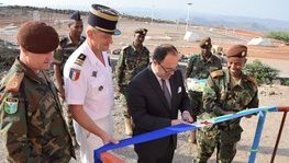 Inauguration d'un nouveau bâtiment à l'Académie militaire (...)